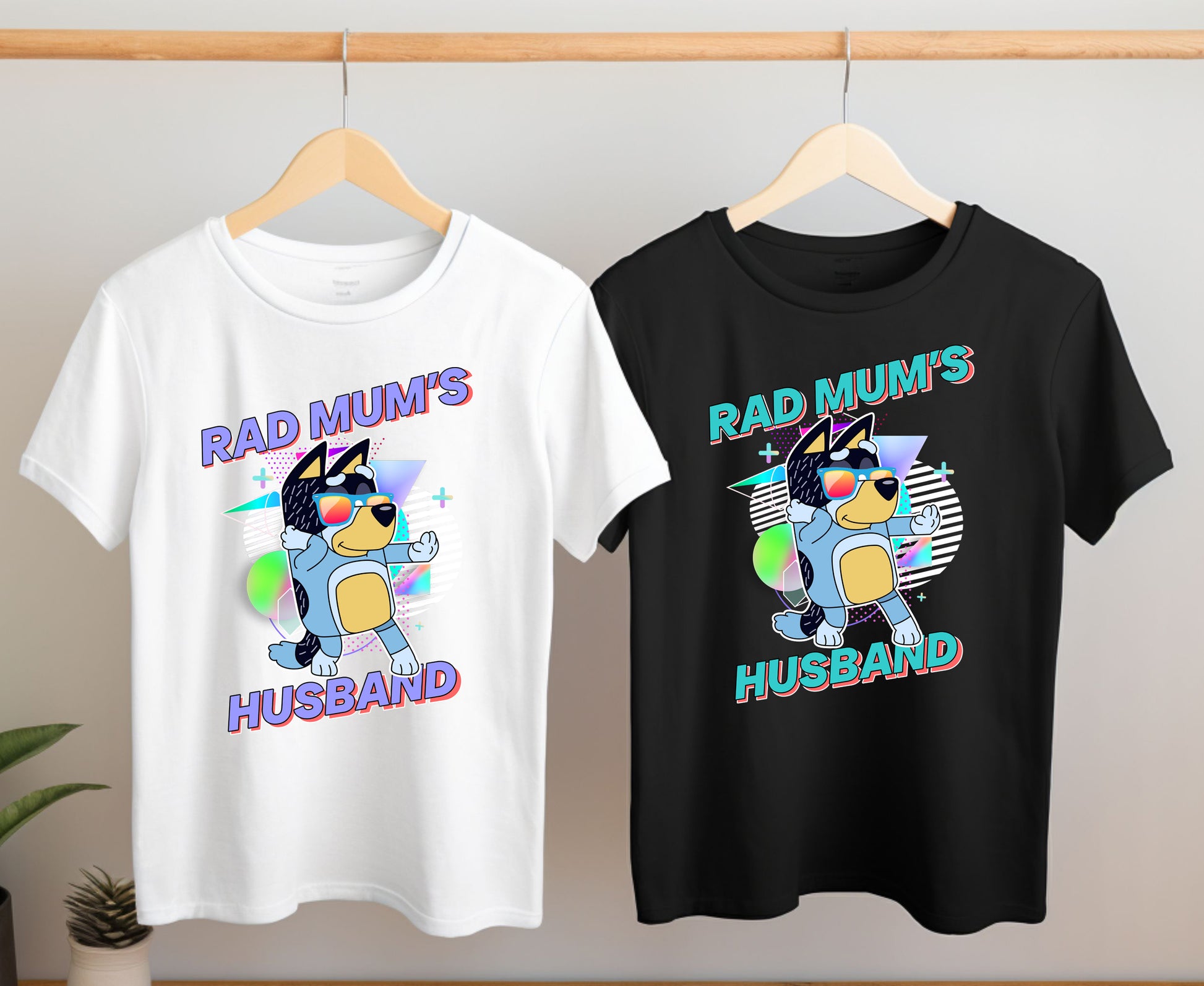 Fun matching family graphic tee
