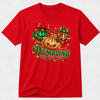 Dumpling All the Way - Glitter Squishy Christmas Tshirt