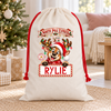 Personalised Christmas Santa Sack – North Pole Express - Reindeer