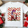 Rumi 3D Art Demon Hunters Christmas K-Pop graphic t-shirt, bold seasonal streetwear for fans.