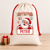 Personalised Christmas Santa Sack – North Pole Express - Santa