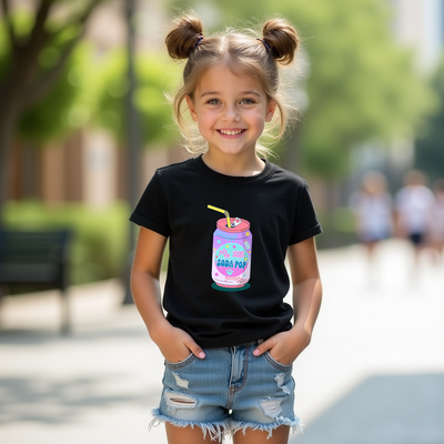My Little Soda Pop K-Pop inspired graphic T-shirt with 1 soda designs
