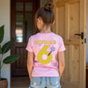 K-Pop Birthday Girl with Name and Age Tshirt - Demon Hunters Front & Back