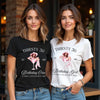 Group of friends wearing Thirsty 30 Birthday Girl & Crew matching t-shirts
