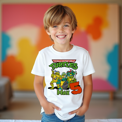 TMNT Inspired Birthday Tshirt