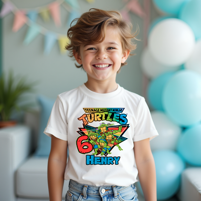 TMNT Inspired Birthday Tshirt #2