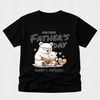 Polar Bear Reading -  Our First Fathers Day Matching Tshirt