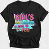 Girls Just Wanna Have Fun Tshirt - 80s Theme Tee