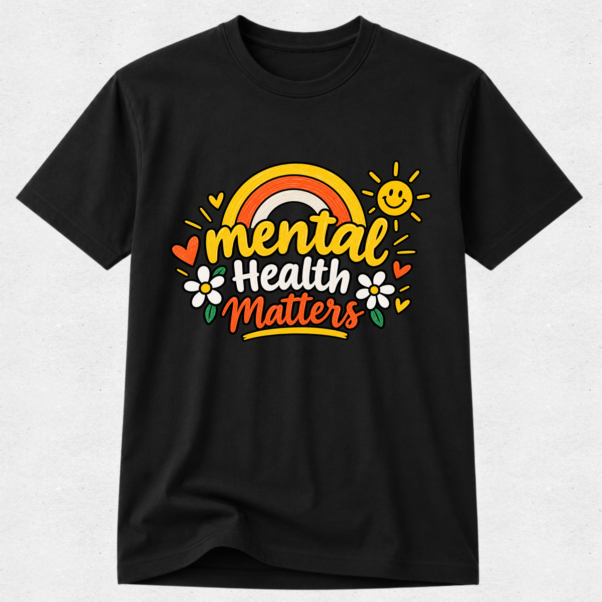 Mental Health Matters - Mental Health & Kindness Tshirt