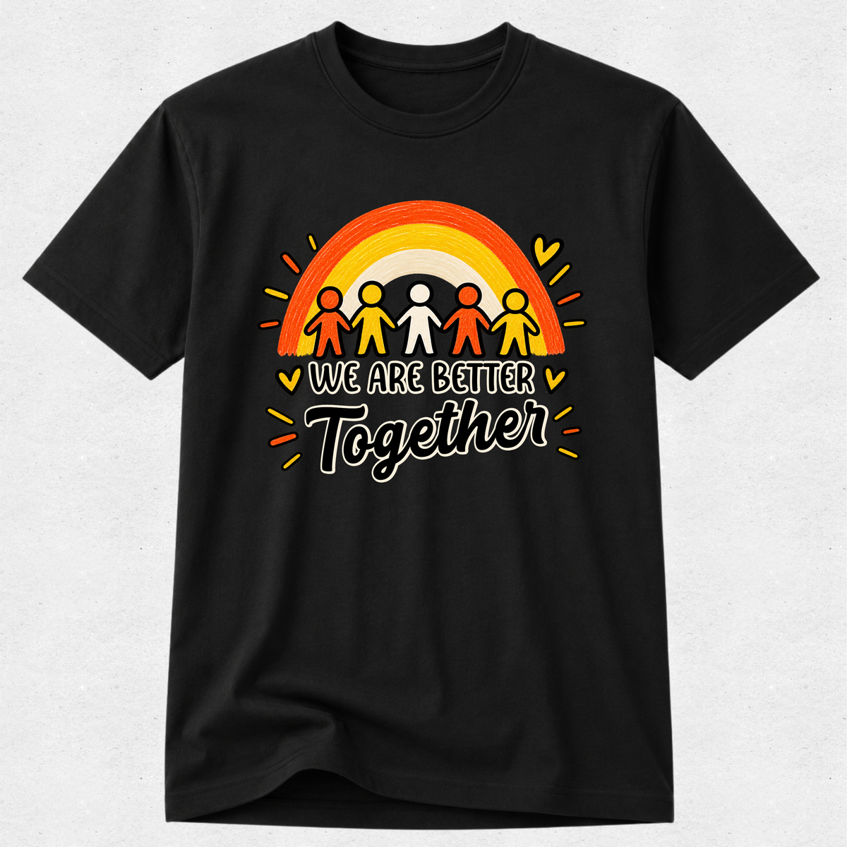 We Are Better Together - Mental Health & Kindness Tshirt