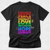 Kindess Peace Equality Pride Tshirt