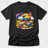 Rainbow Pride Month Kangaroo Australian Tshirt