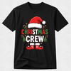 Christmas Crew - Santa Hat & Boots Matching Family Tshirts