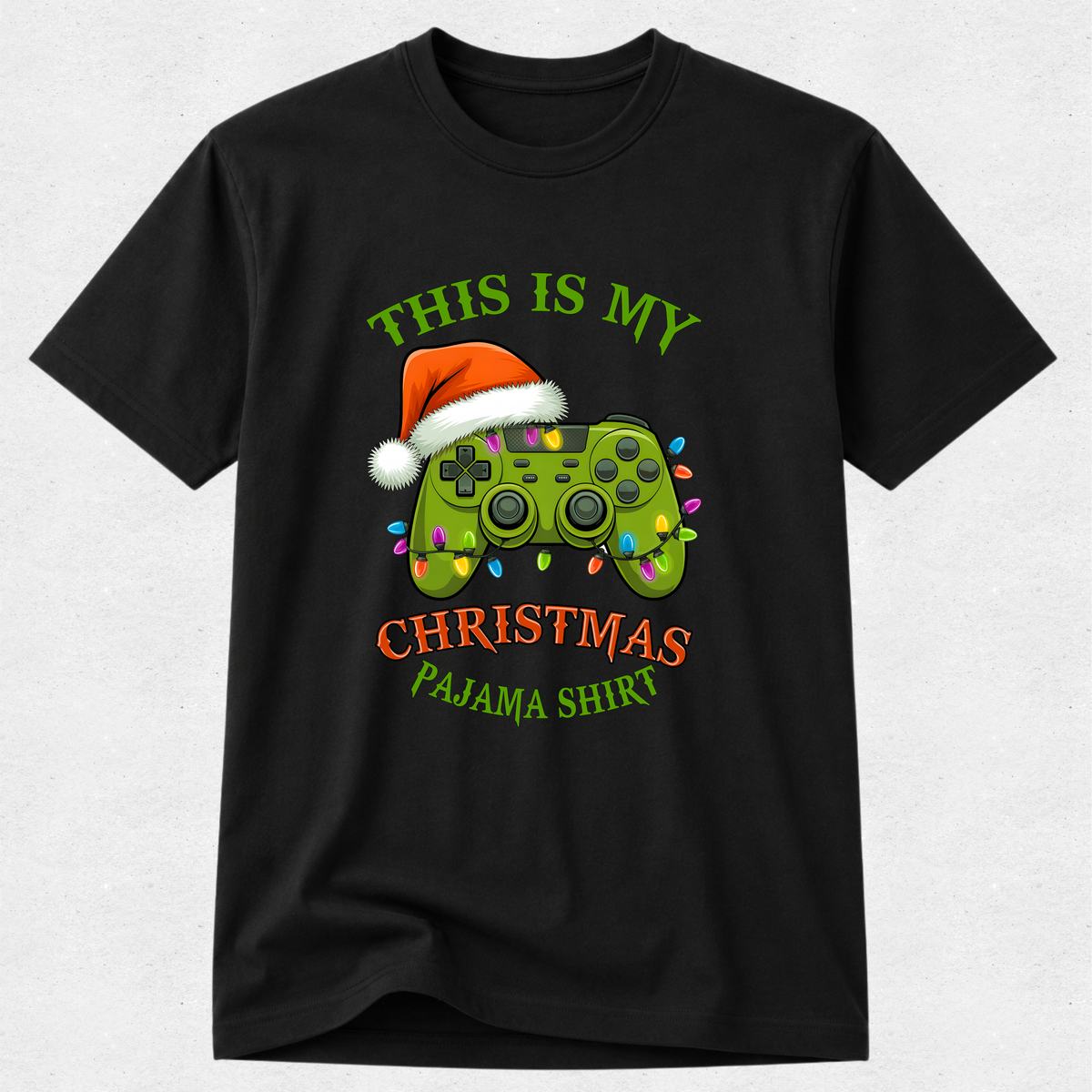 Christmas Pajama Shirt - Gamer Style