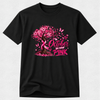 Pink Tree Ribbon Support - Breast Cancer Awareness Tshirt
