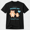 Teddy Bear Balloon - Our First Fathers Day Matching Tshirt