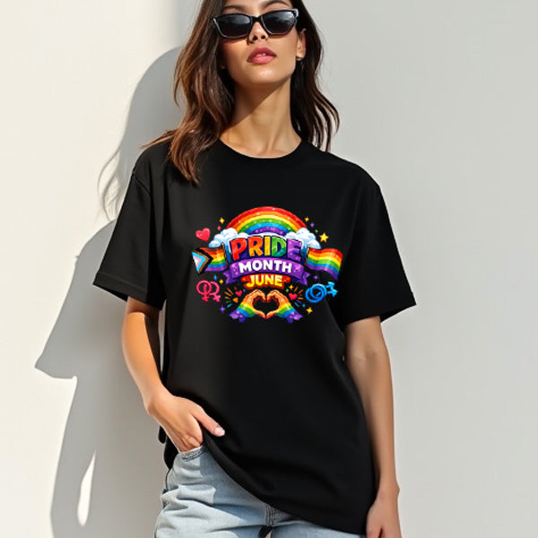 Rainbow Pride Month June Tshirt