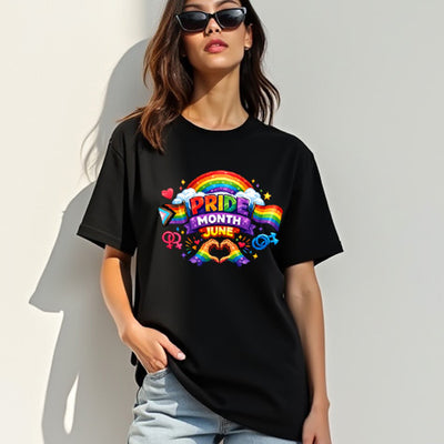 Rainbow Pride Month June Tshirt