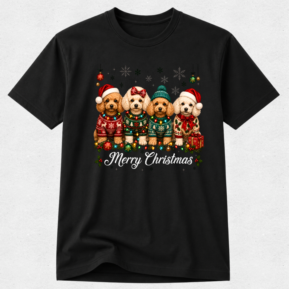 Merry Christmas Oodles Edition Tshirt