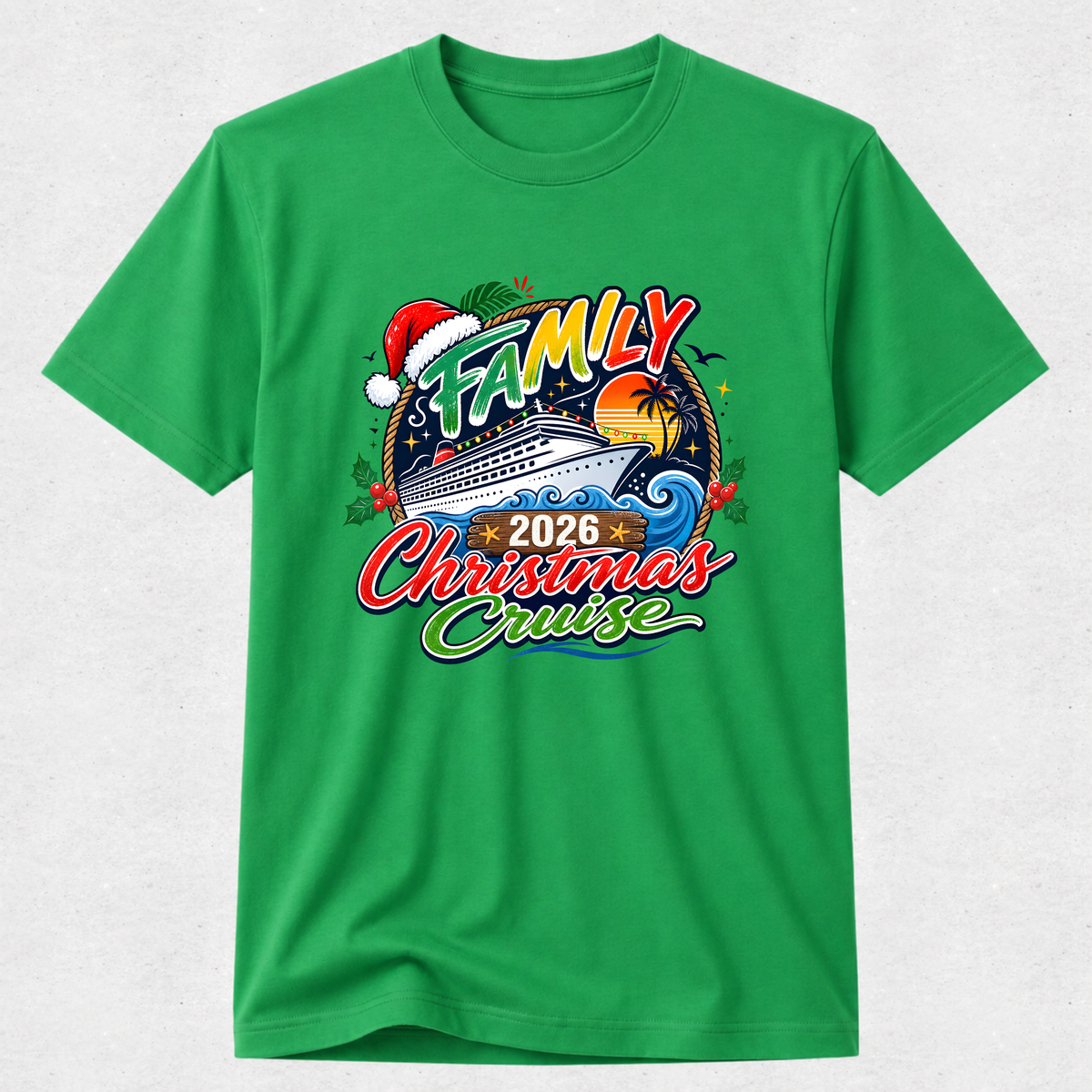 Christmas Cruise - Family Holiday Matching Tshirt