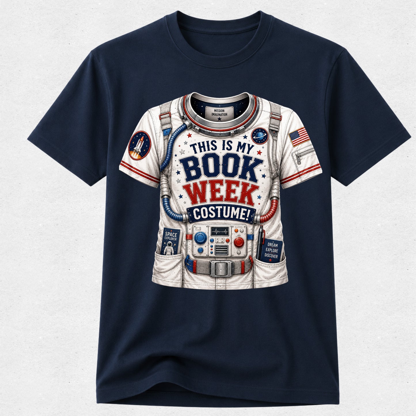 Book Week Costume Tshirt - Astronaut