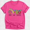 Peace Love 80s - 1980s Theme Tee
