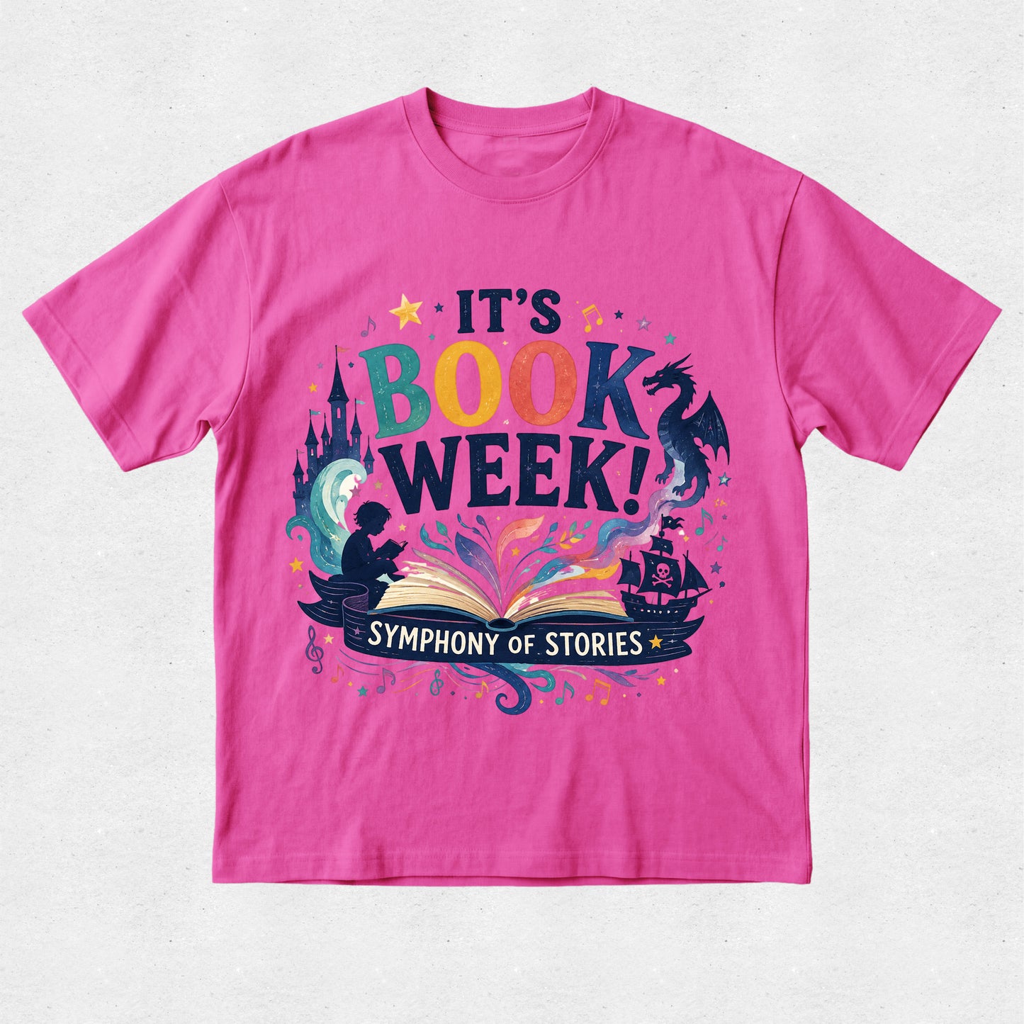Symphony of Stories Tshirt - Book Week Story Book