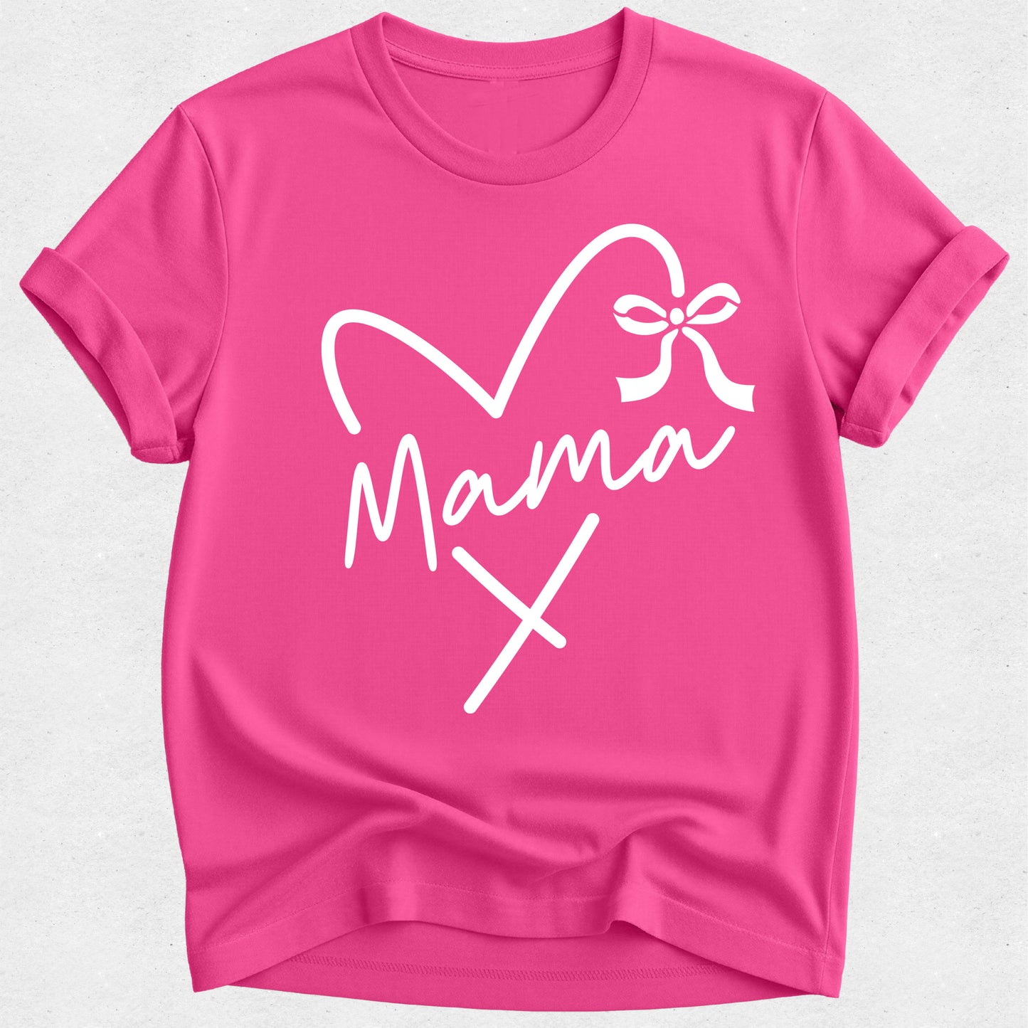 Mama and Mini Matching Tshirts - Heart