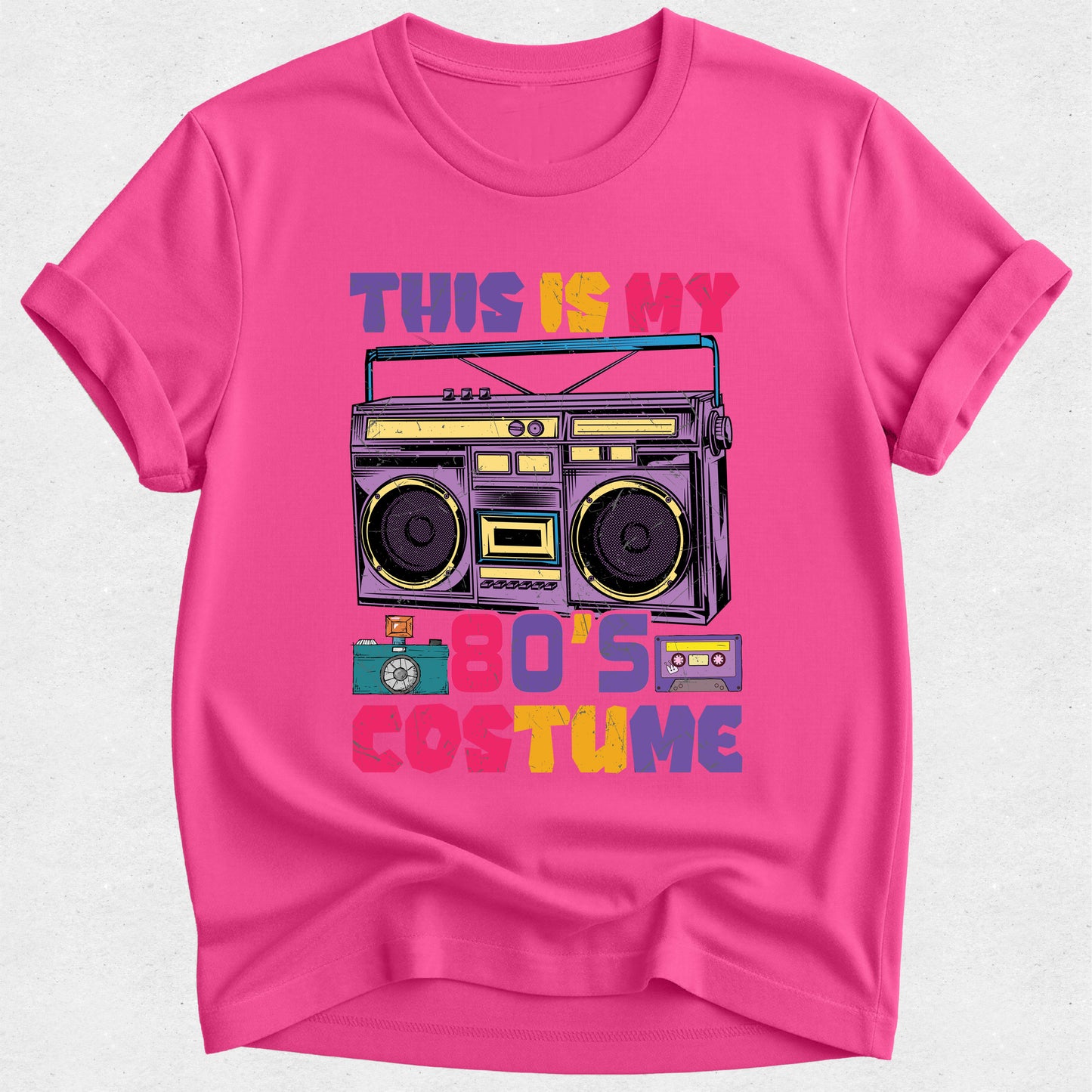 This is my 80s Costume - 1980s Theme Tee