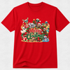 Merry Christmas - Aussie Summer Animals Tshirt