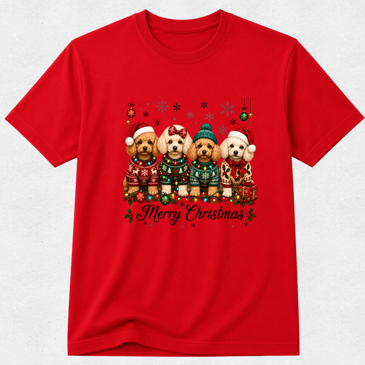 Merry Christmas Oodles Edition Tshirt