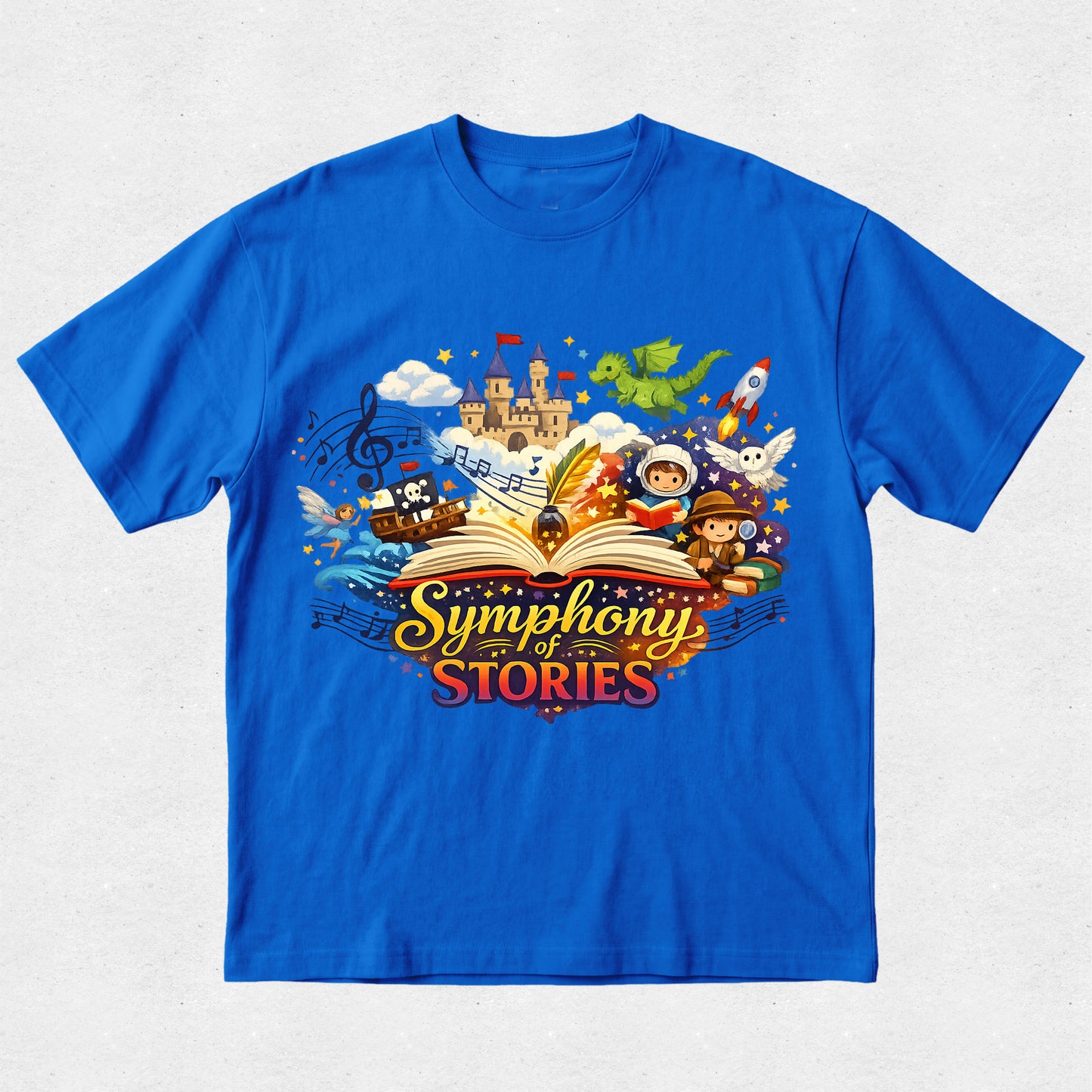 Symphony of Stories Tshirt - Book Week or Fair