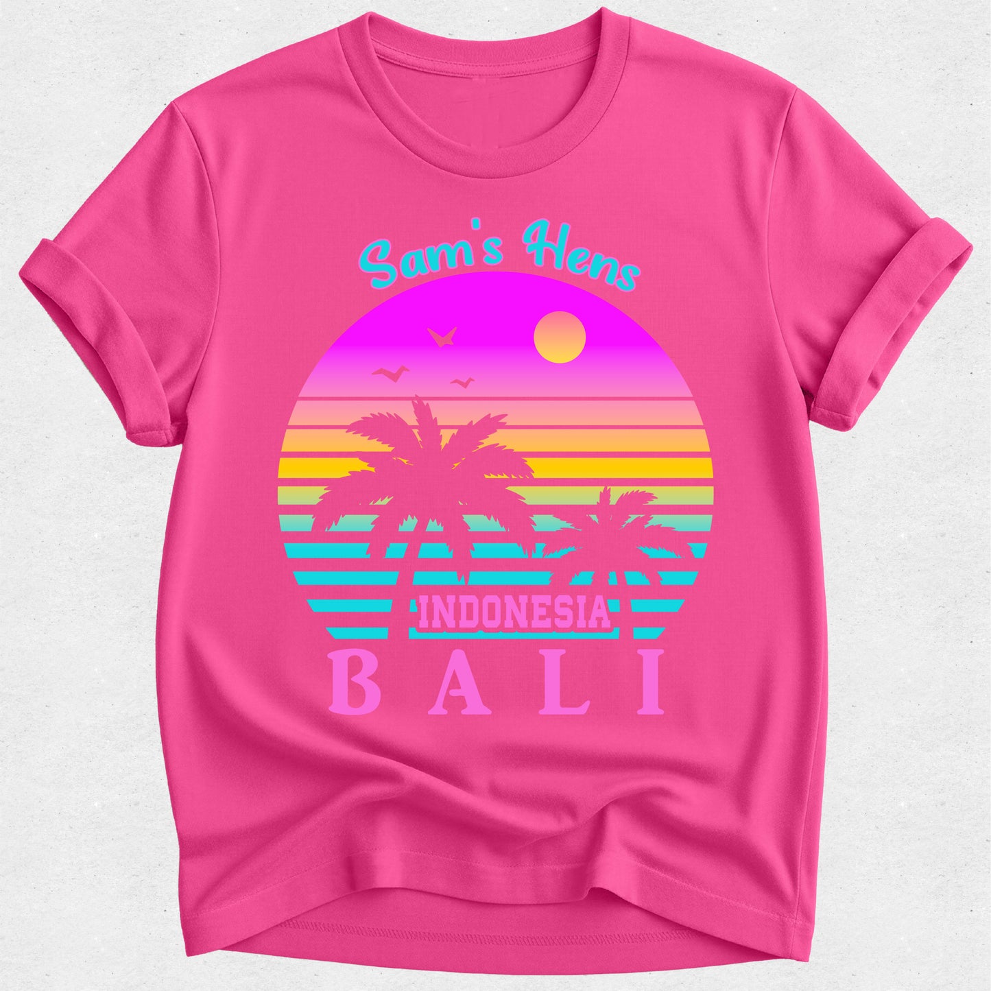 Bali Indonesia Holiday Crew- Matching Tees for Family & Friends - Vacation Tshirts