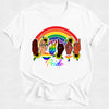Rainbow Pride Hands Tshirt