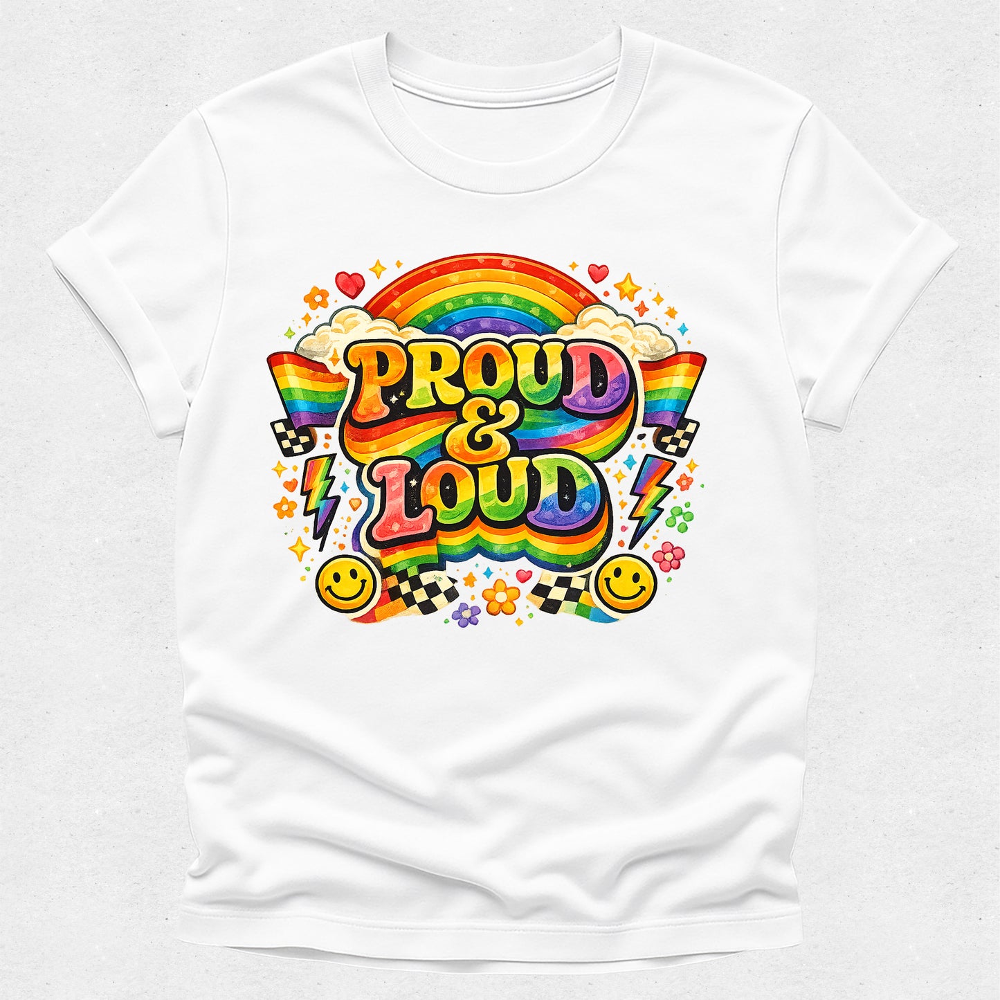Proud & Loud Pride Tshirt
