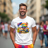 Rainbow Pride Month Kangaroo Australian Tshirt