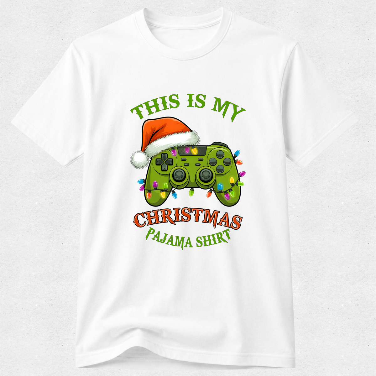 Christmas Pajama Shirt - Gamer Style