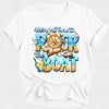 We're Just Here to Rock the Boat - Family Matching Cruise Holiday Tshirt