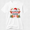 Teacher and Students 6-7 Funny Christmas Tshirt