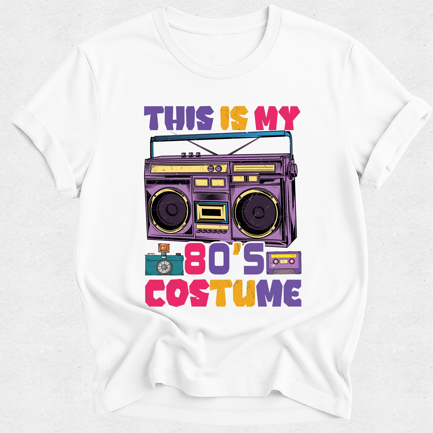 This is my 80s Costume - 1980s Theme Tee