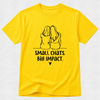 Small Chats Big Impact Girls - Mental Health & Kindness Tshirt