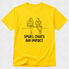 Small Chats Big Impact Boys - Mental Health & Kindness Tshirt