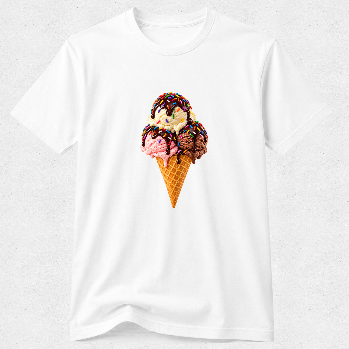 Matching Parent & Child Tshirt - Ice Cream