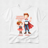Superhero Dad Series 6 - Happy Fathers Day Matching Tshirt