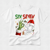 Santa with Grinch Hands 6 7 - Christmas Tshirt