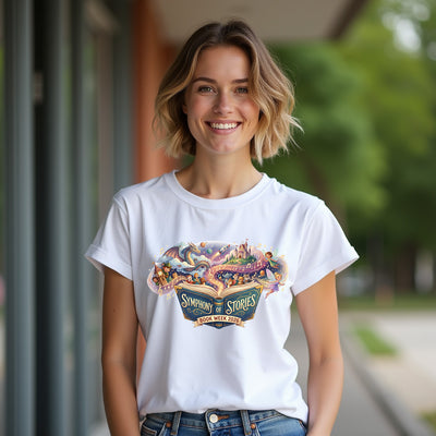 Symphony of Stories Tshirt - Book Week 2026 - Open Book