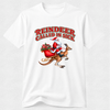 Reindeer Called in Sick - Aussie Kangaroo Christmas Tshirt
