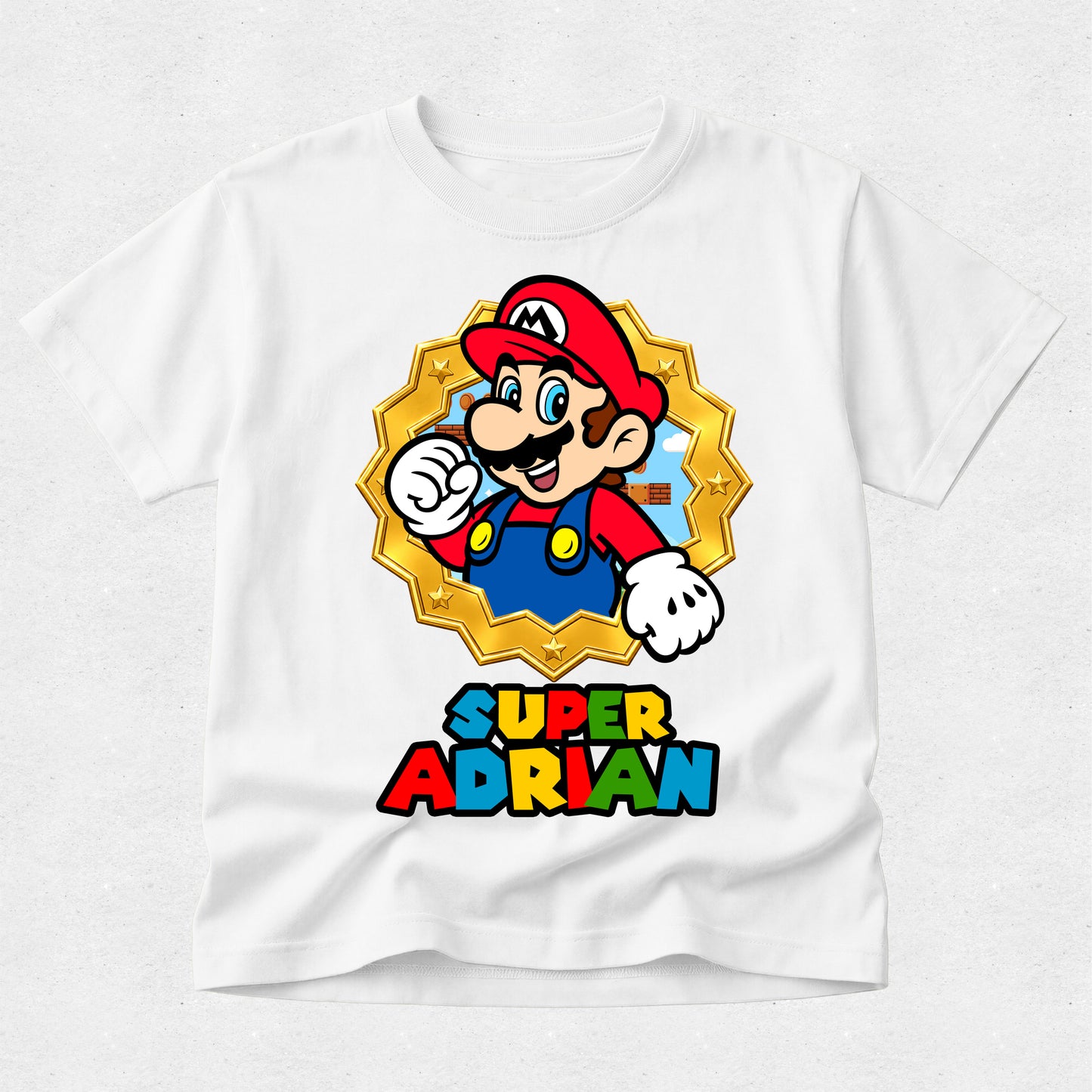 Game On! Pick Your Character - Super Mario Inspired Tshirt