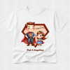 Superhero Dad Series 7 - Fathers Day Matching Tshirt