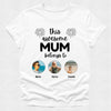 Awesome Mum & Grandma Tshirt - Custom Photo Image Mothers Day Tee